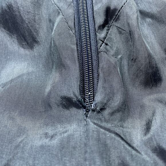 Moschino Cheap and Chic Dress Women XS Small Dark Blue Wool Blend Career Classic - Picture 8 of 15